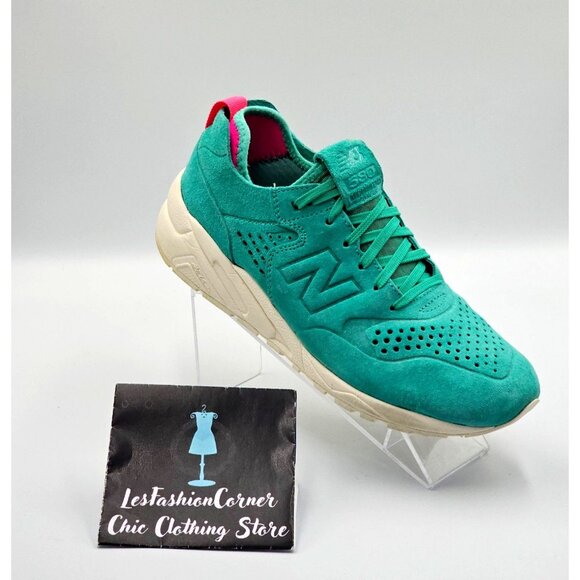 New Balance Women's Teal Blue Suede 580 Deconstructed Running Shoes Size 9 2489 - Picture 16 of 16